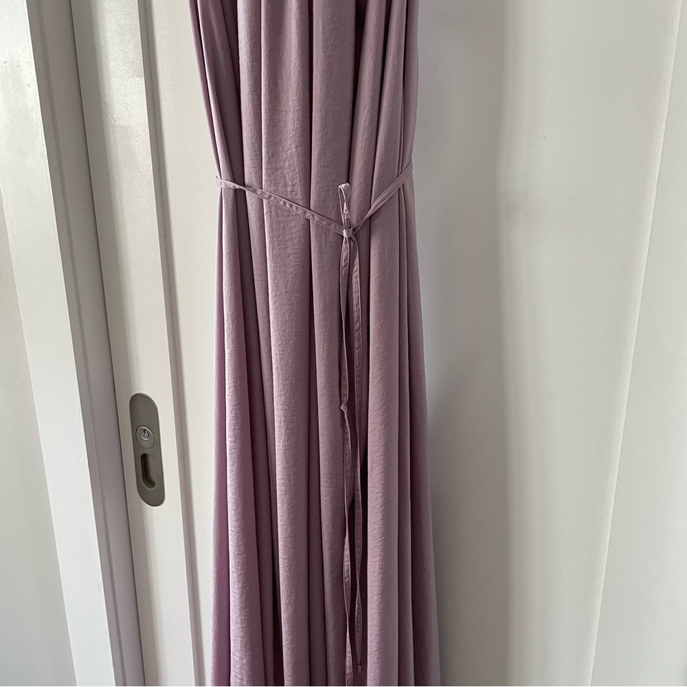 KAUFMANFRANCO Maxi Halter Dress in Lilac - Picture 10 of 15
